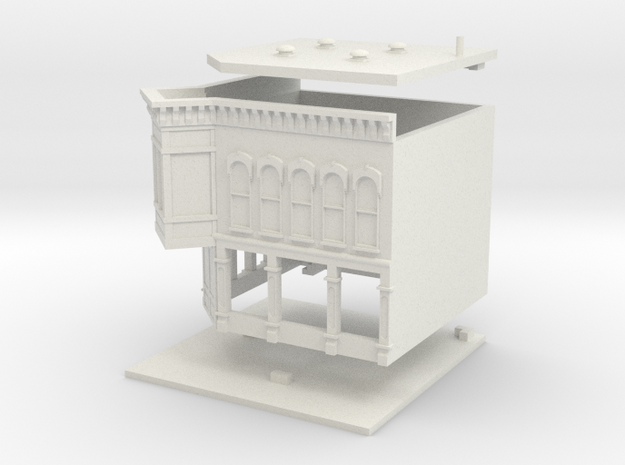 Old Tyme Store - Zscale in White Natural Versatile Plastic