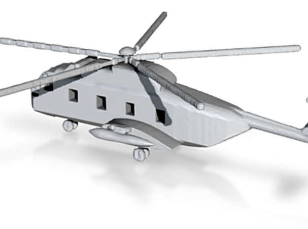 1/350 Scale Sikorsky HH-3 Rescue Helicopter in Tan Fine Detail Plastic