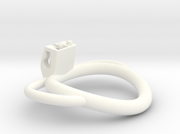 Cherry Keeper Ring G2 - 47mm Handles in White Processed Versatile Plastic