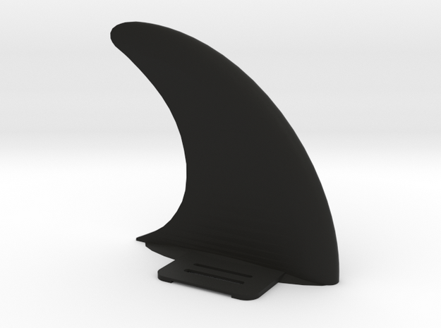 Directional fin Kayak in Black Natural Versatile Plastic