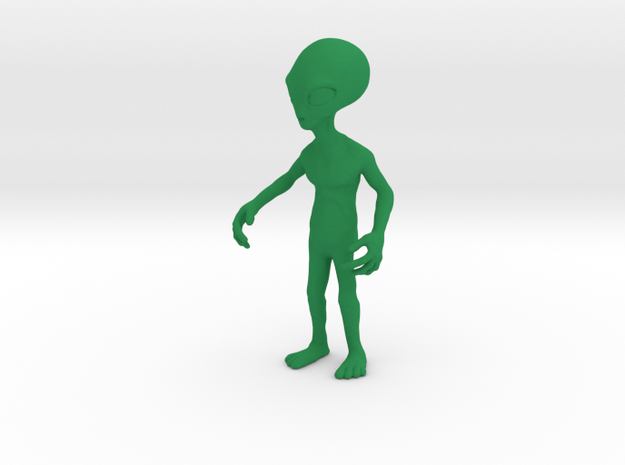 Alien no base in Green Processed Versatile Plastic: 1:22.5