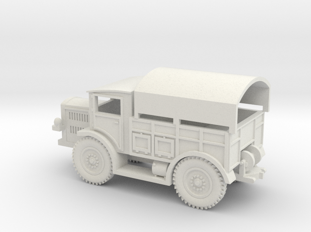 1/72 Latil TAR 2 Tractor Wehrmacht in White Natural Versatile Plastic