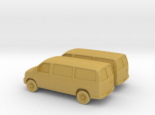 1/148 2003-14 Chevrolet Express Van in Tan Fine Detail Plastic