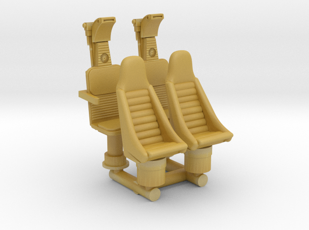 YT1300 BANDAY PG CABIN SEATS in Tan Fine Detail Plastic