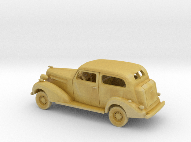 1/87 1936 Buick 2Door Sedan Kit in Tan Fine Detail Plastic