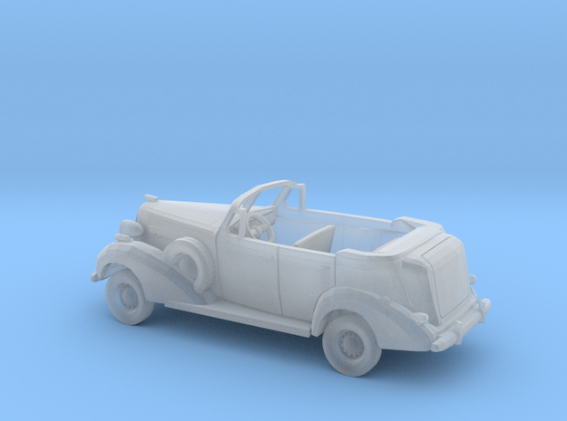 1/87 1936 Buick Sedan Convertible Open Pheaton Kit in Tan Fine Detail Plastic