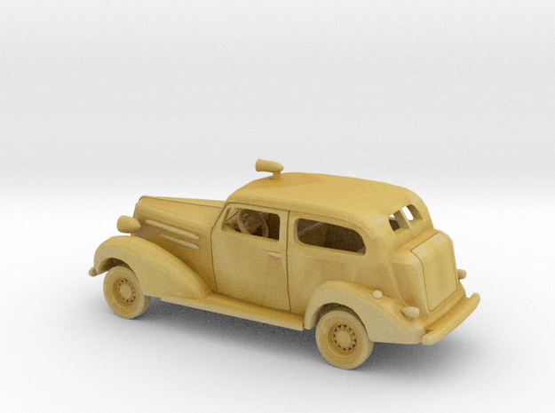 1/87 1936 Chevrolet 2Door Sedan Police Kit in Tan Fine Detail Plastic