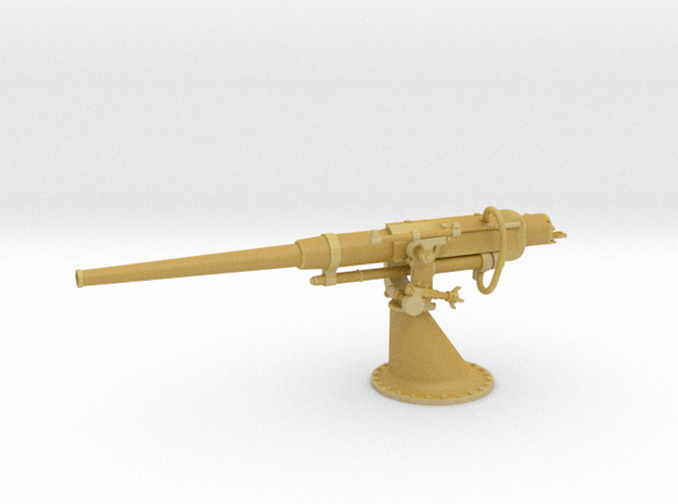 1/72 Russian 75 mm / 50 Cal. Gun in Tan Fine Detail Plastic