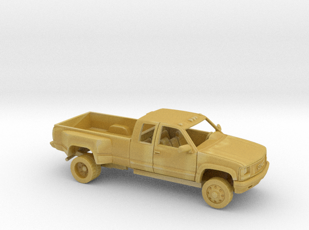 1/160 1990-98 GMC Sierra Ext Cab Dually Bed Kit in Tan Fine Detail Plastic