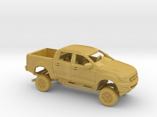 1/72 2015 Ford Ranger Kit in Tan Fine Detail Plastic