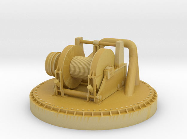 1/50 YTB Tugboat Ape Winch in Tan Fine Detail Plastic