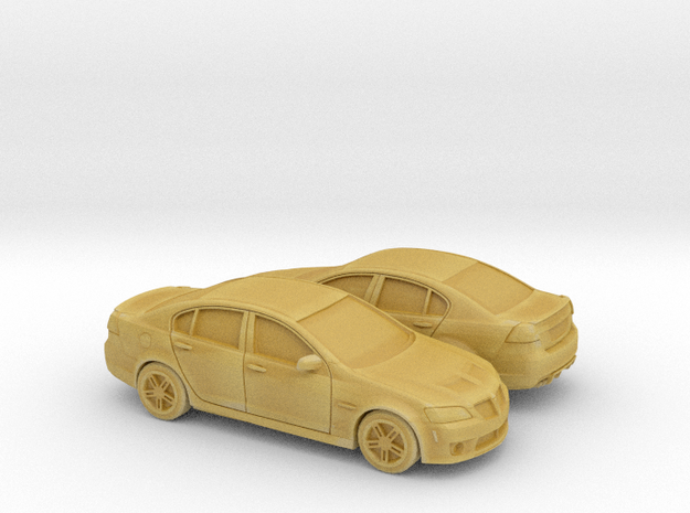 1/144 2007-09 Pontiac G8 Sedan in Tan Fine Detail Plastic