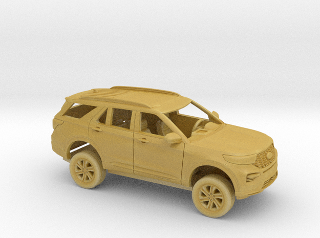 1/160 2020/21 Ford Explorer Kit in Tan Fine Detail Plastic