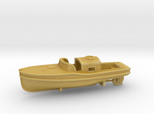1/200 DKM 7.5m Boat in Tan Fine Detail Plastic