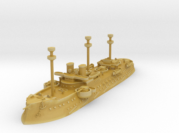 1/1250 Amiral Duperré Ironclad (1876) in Tan Fine Detail Plastic