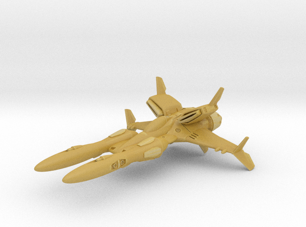 Hydra Space Fighter in Tan Fine Detail Plastic