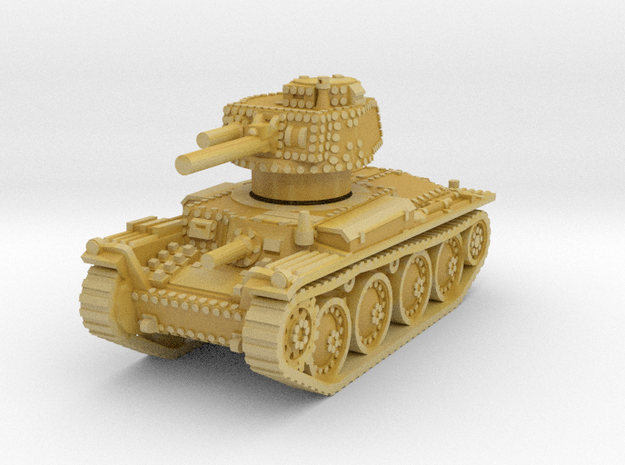 Panzer 38t D 1/160 in Tan Fine Detail Plastic
