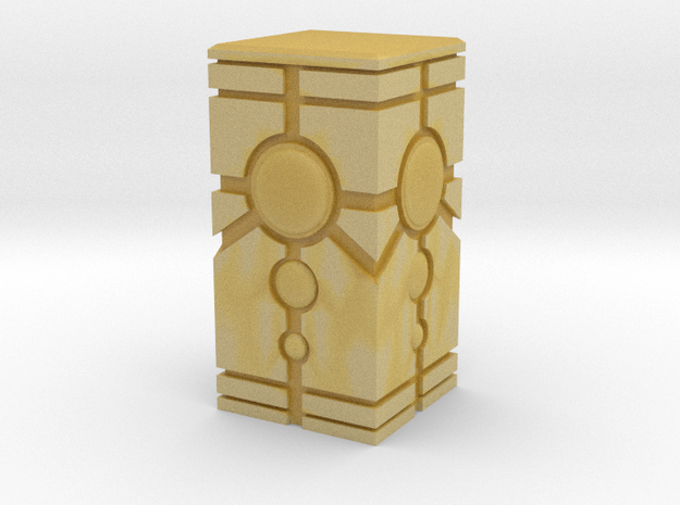 DeathBot Crypt Pillar Terrain in Tan Fine Detail Plastic