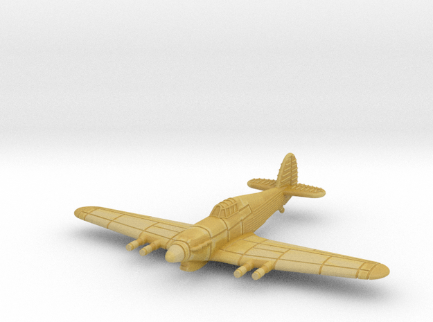 1/200 Hawker Hurricane Mk.IIC in Tan Fine Detail Plastic
