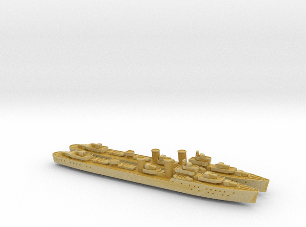 HMS Hardy 1/2400 X2 in Tan Fine Detail Plastic