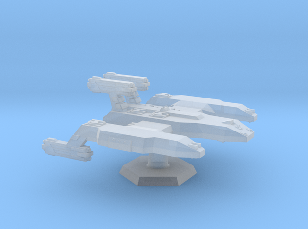 7000 Scale Lyran Cave Lion Battleship (BB) CVN in Clear Ultra Fine Detail Plastic