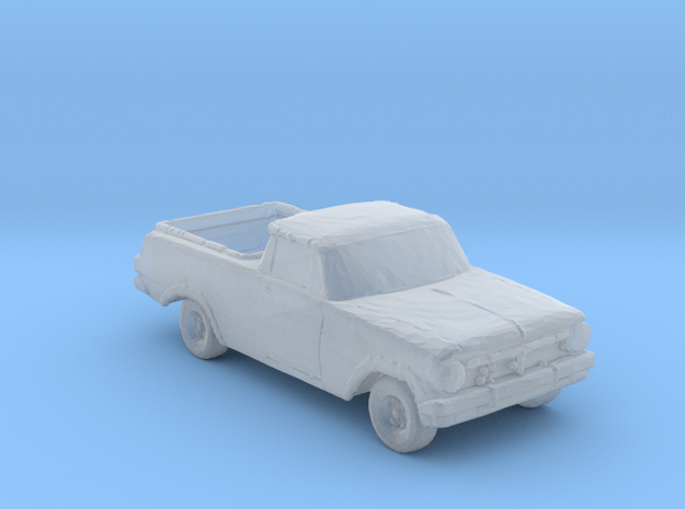 1963 Holden [EJ] 1:160 scale. in Clear Ultra Fine Detail Plastic