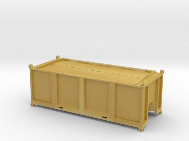 Solid Waste Container - HOscale in Tan Fine Detail Plastic