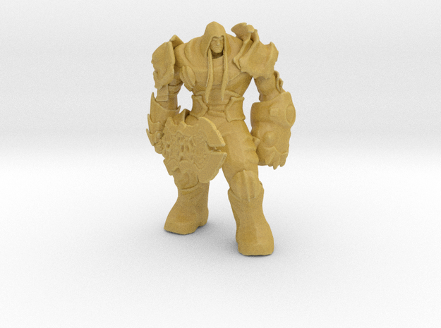 Darksiders War 45mm miniature for games and rpg in Tan Fine Detail Plastic