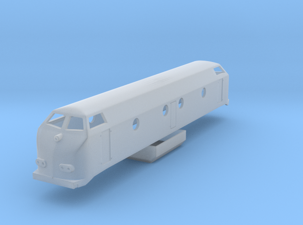 NMBS/SNCB Reeks 55 1:160 in Clear Ultra Fine Detail Plastic