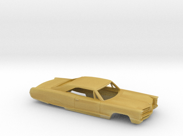 38.1 mm 1966 Pontiac Grand Prix Shell in Tan Fine Detail Plastic