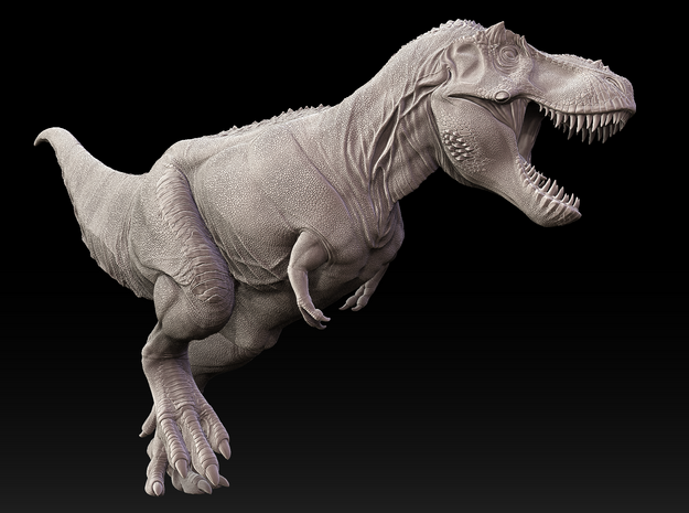 Tyrannosaurus Rex 2023 - 1/72 in White Natural Versatile Plastic