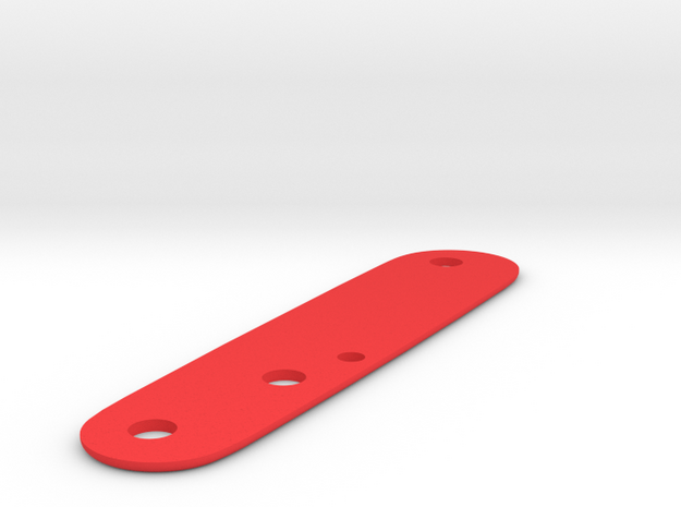 84mm Victorinox side1 - thin in Red Processed Versatile Plastic