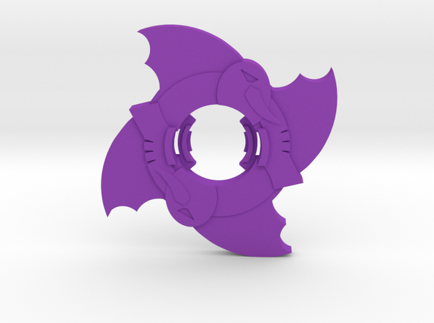 Beyblade Gagammoth | Beigoma Battle Attack Ring in Purple Processed Versatile Plastic