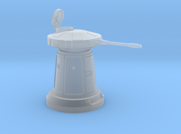 SNOW TURRET OPEN 1/109 BANDAY MODEL 008 in Clear Ultra Fine Detail Plastic