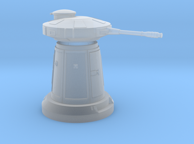 SNOW TURRET 1/109 BANDAY MODEL 008 in Clear Ultra Fine Detail Plastic