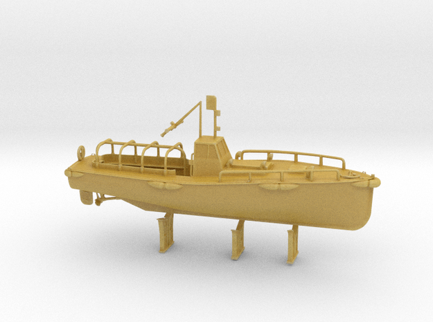 1/150 IJN Motor Boat Cutter 11m 60hp in Tan Fine Detail Plastic