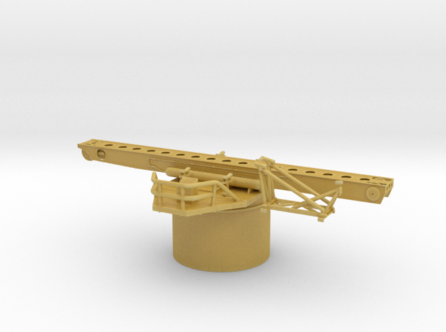 1/144 Hipper Seaplane Catapult Set in Tan Fine Detail Plastic