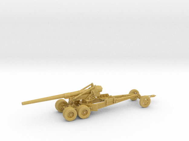 1/160 US 155mm Long Tom Cannon Travel Mode in Tan Fine Detail Plastic
