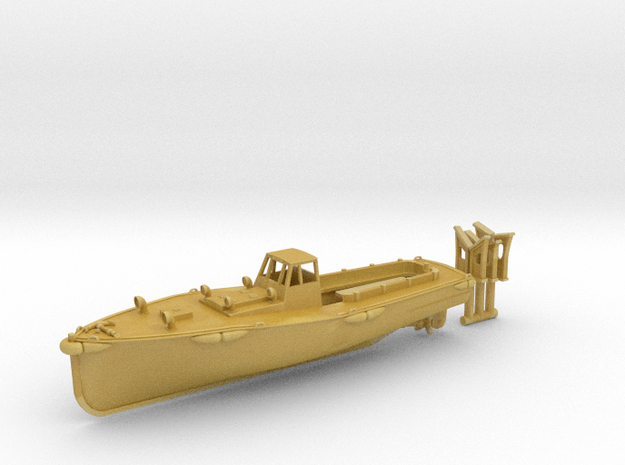 1/250 IJN Motor Boat Cutter 11m 60hp in Tan Fine Detail Plastic