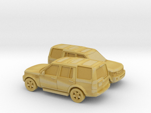 1/148 2X 2004-09 Land Rover Discovery in Tan Fine Detail Plastic