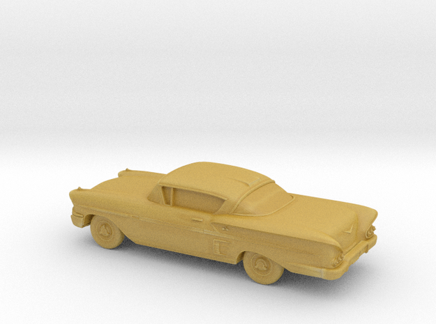 1/120 1X 1958 Chevrolet Impala Coupe in Tan Fine Detail Plastic