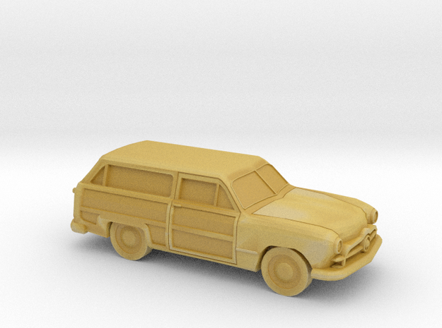 1/120 1X 1949 Ford Custom Station Wagon in Tan Fine Detail Plastic