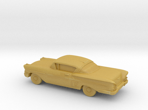 1/220 1958 Chevrolet Impala Coupe in Tan Fine Detail Plastic