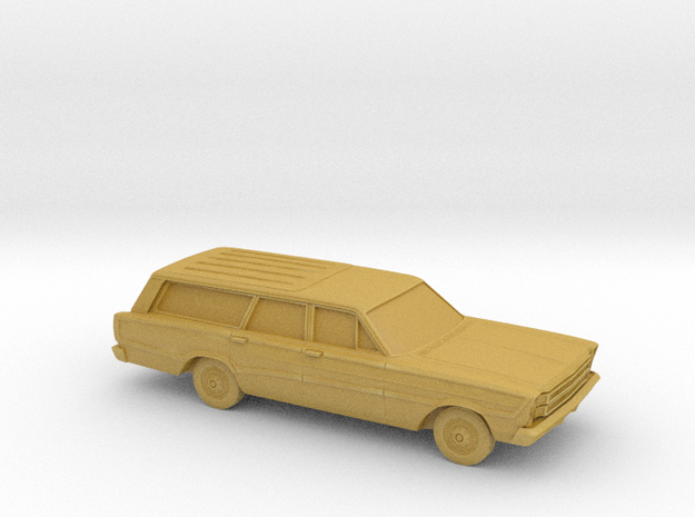 1/144 1966 Ford Country Squire in Tan Fine Detail Plastic