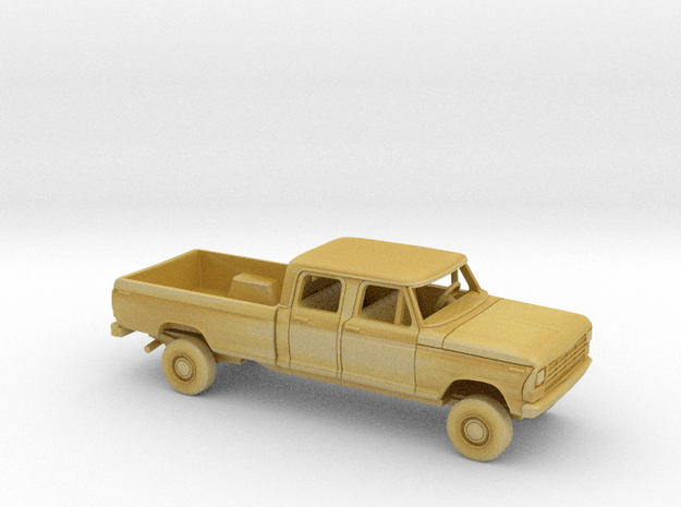 1/87 1978/79 Ford F-Series Crew Cab Long Bed Kit in Tan Fine Detail Plastic