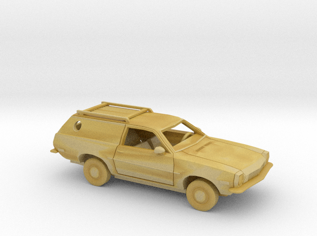 1/87 1972 Ford Pinto Cruiser  Wagon Kit in Tan Fine Detail Plastic