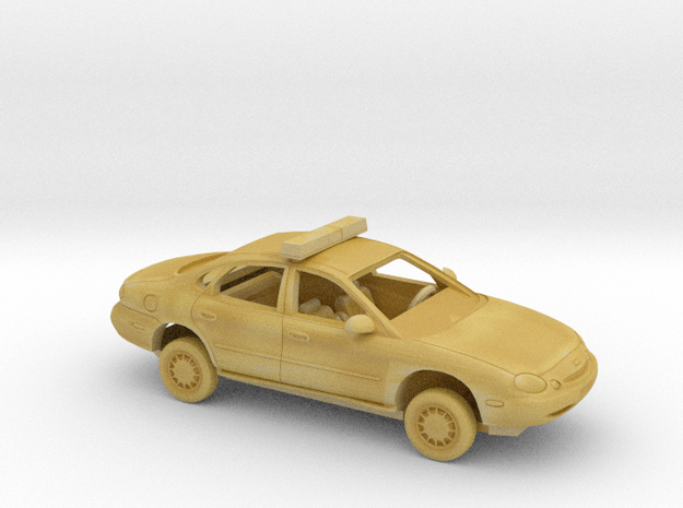 1/87 1995-98 Ford Taurus Police Sedan Kit in Tan Fine Detail Plastic