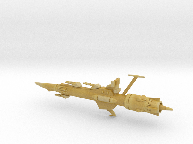 Marcone-class Heavy Destroyer (74mm) in Tan Fine Detail Plastic