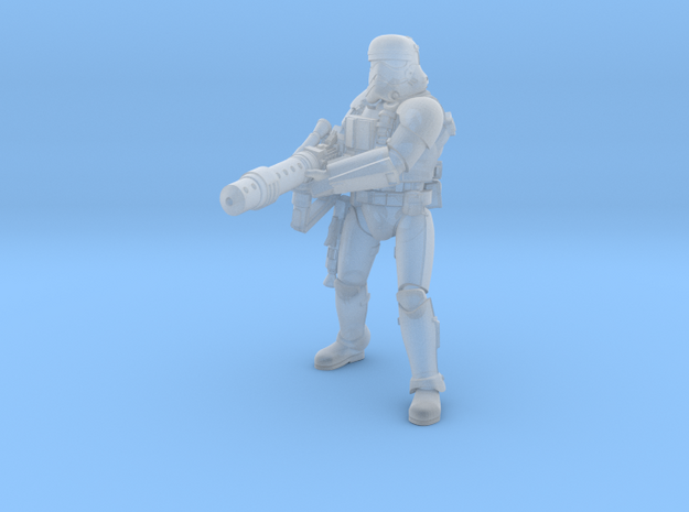 First Trooper A Heavy in Clear Ultra Fine Detail Plastic