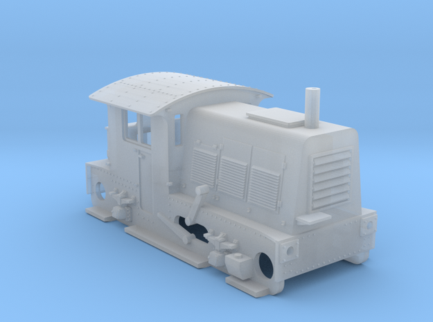 N SIK NS 200-300 locomotor (nieuwere versie) in Clear Ultra Fine Detail Plastic